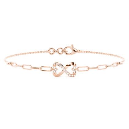 Rose Gold Friendship Diamond Bracelets