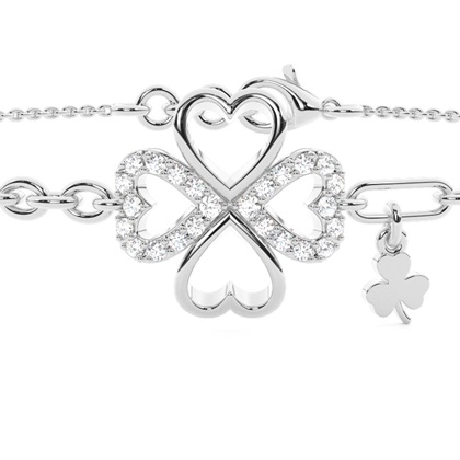 Round Diamond Friendship Bracelets 