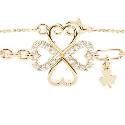 Yellow Gold Friendship Bracelets