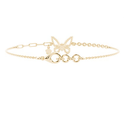 Yellow Gold Diamond Bracelets