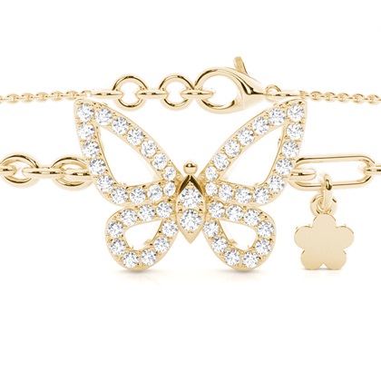 Gelbgold Kettenarmbänder Armbänder