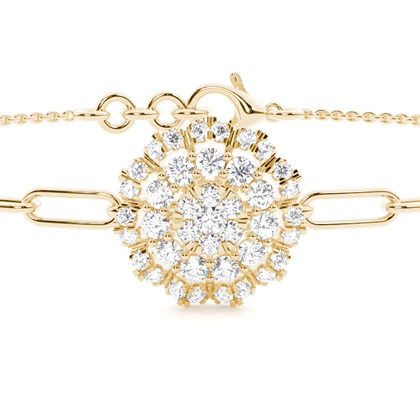 Gelbgold Kettenarmbänder Armbänder