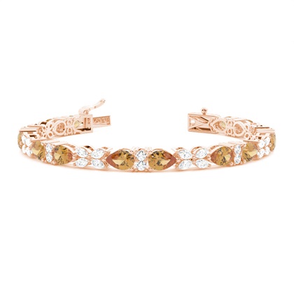 Mixed Shapes Diamond Bracelets