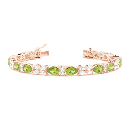 Mixed Shapes Diamond Bracelets