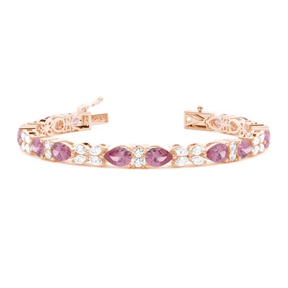 Rose Gold Diamond Bracelets