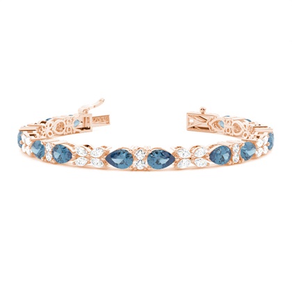 Mixed Shapes Diamond Bracelets