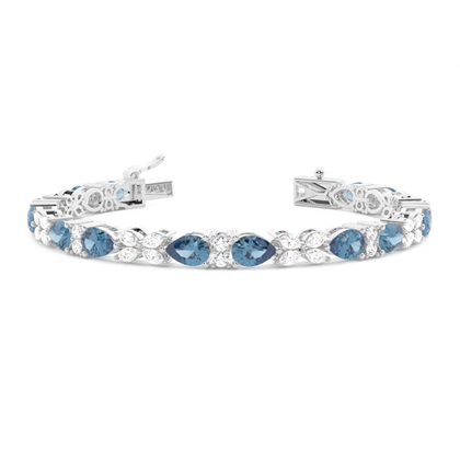 Mixed Shapes Diamond Bracelets