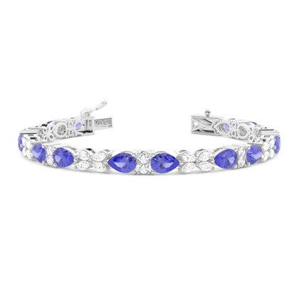 Mixed Shapes Diamond Bracelets