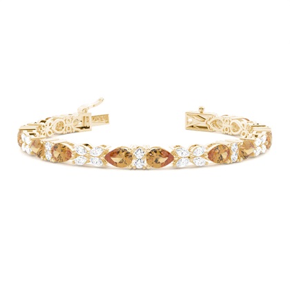 Mixed Shapes Diamond Bracelets