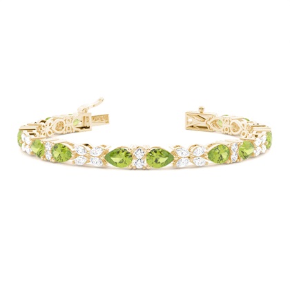 Mixed Shapes Diamond Bracelets