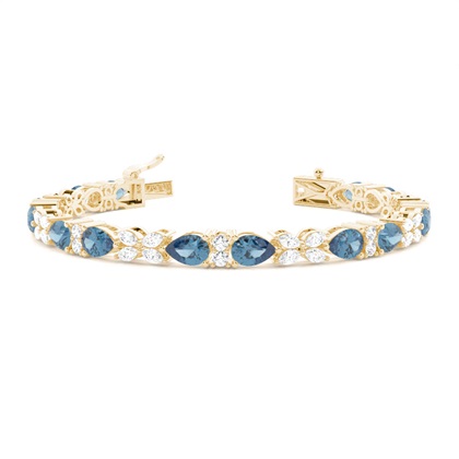 Mixed Shapes Diamond Bracelets
