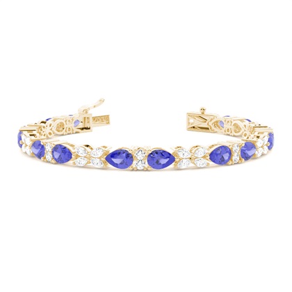 Mixed Shapes Diamond Bracelets