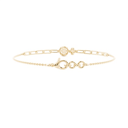 Yellow Gold Diamond Bracelets