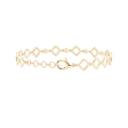Yellow Gold Diamond Bracelets