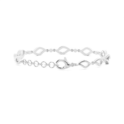 White Gold Diamond Bracelets