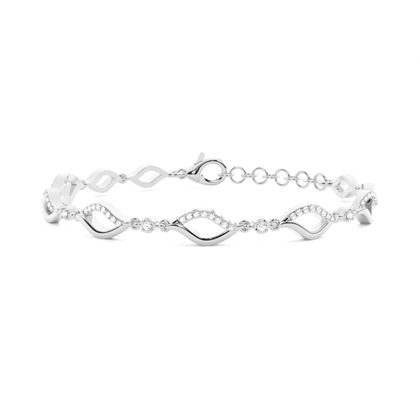 White Gold Diamond Bracelets