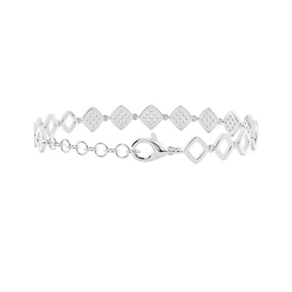 White Gold Diamond Bracelets