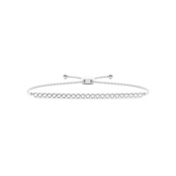 Illusion Plate Prong Setting Diamond Everyday Bracelets