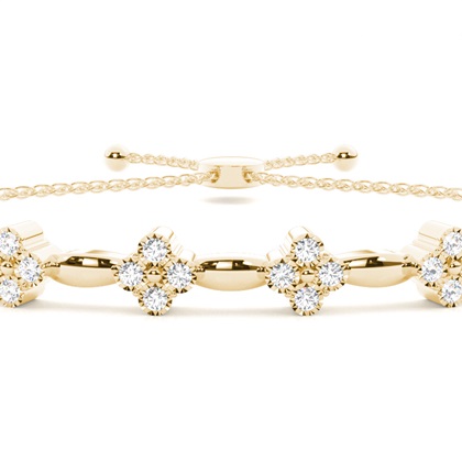 Yellow Gold Friendship Bracelets