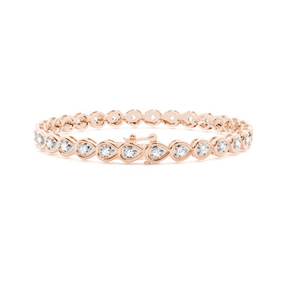 Rose Gold Diamond Bracelets