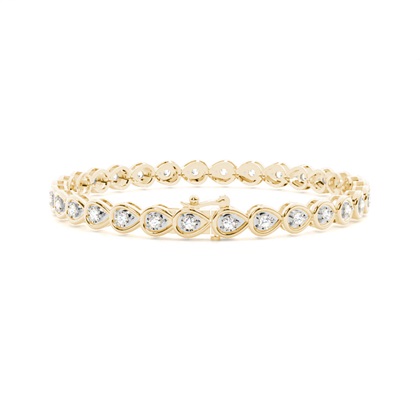Yellow Gold Diamond Bracelets