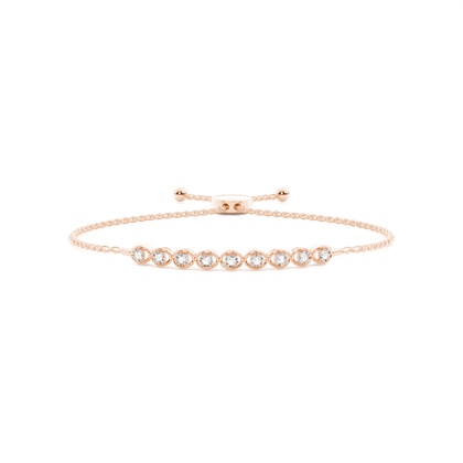 Rose Gold Diamond Bracelets