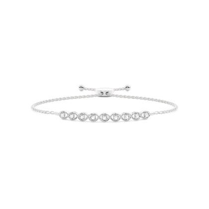 White Gold Diamond Bracelets