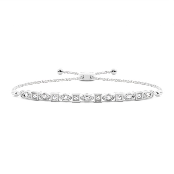 Micro Prong Setting Diamond Everyday Bracelet