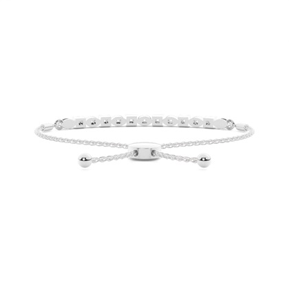 Silver Diamond Bracelets