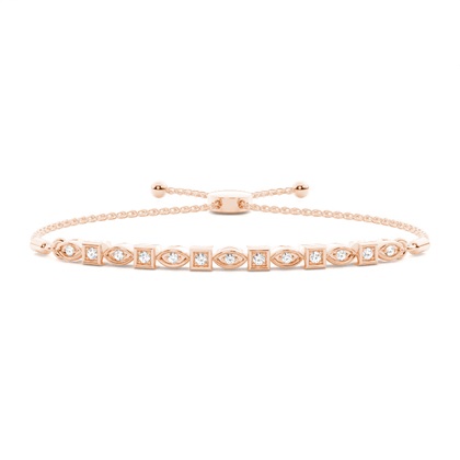 Rose Gold Diamond Bracelets