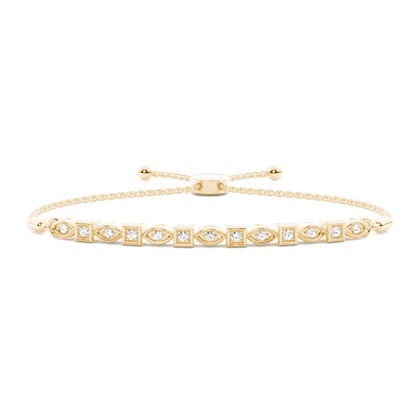 Yellow Gold Diamond Bracelets
