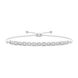 Tägliches Armband mit Diamanten in Mikrokranfassung