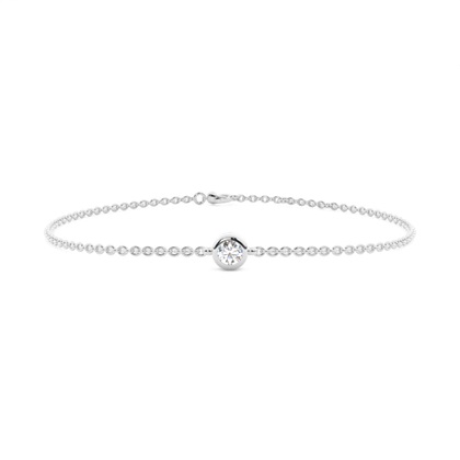 White Gold Everyday Bracelets
