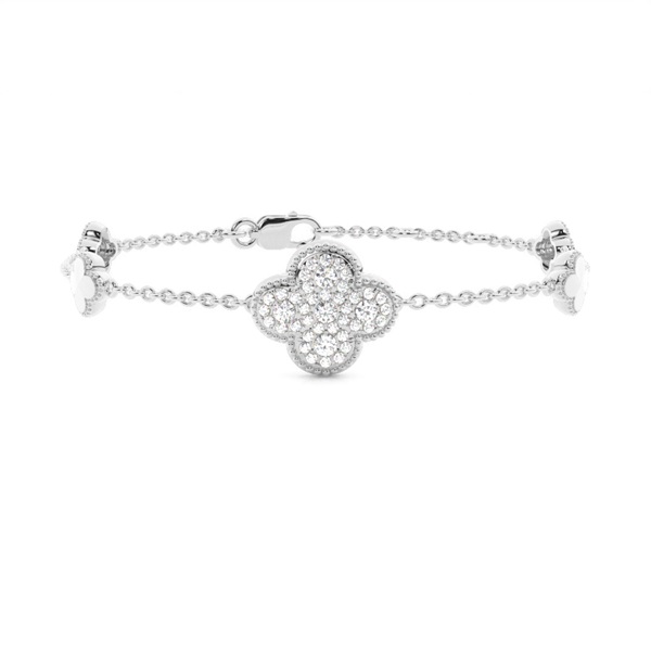 Micro Prong Setting Diamond Everyday Bracelet