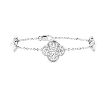 Micro Prong Setting Diamond Everyday Bracelet
