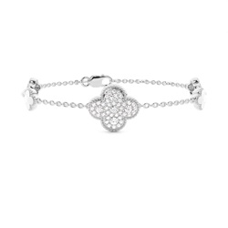 Tägliches Armband mit Diamanten in Mikrokranfassung