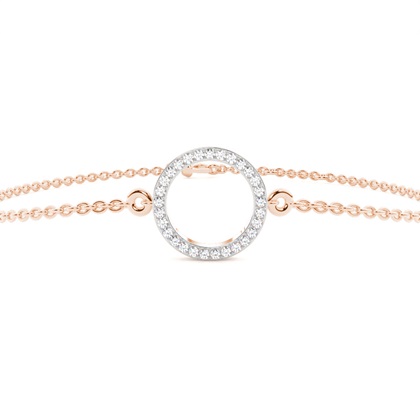 Tägliches Armband mit Diamanten in Mikrokranfassung