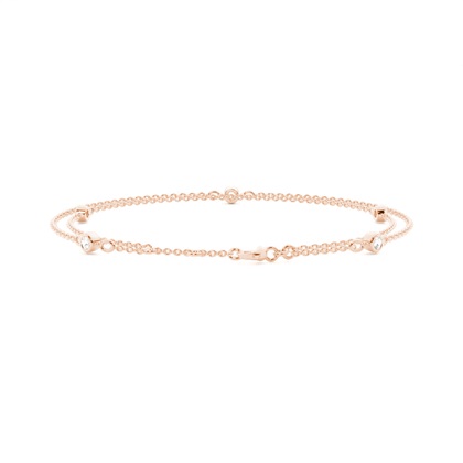 Rose Gold Diamond Bracelets