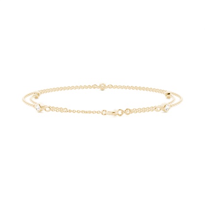 Yellow Gold Diamond Bracelets