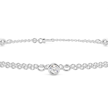 White Gold Everyday Bracelets