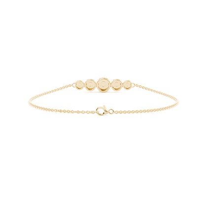 Yellow Gold Diamond Bracelets