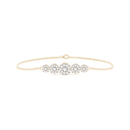Yellow Gold Diamond Bracelets