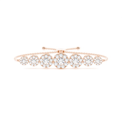Rose Gold Diamond Bracelets