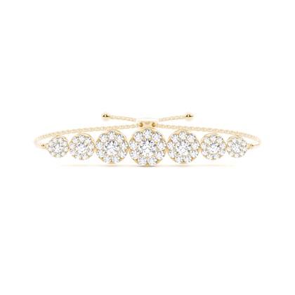Yellow Gold Diamond Bracelets