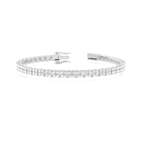 Prong Setting Round Tennis Bracelet