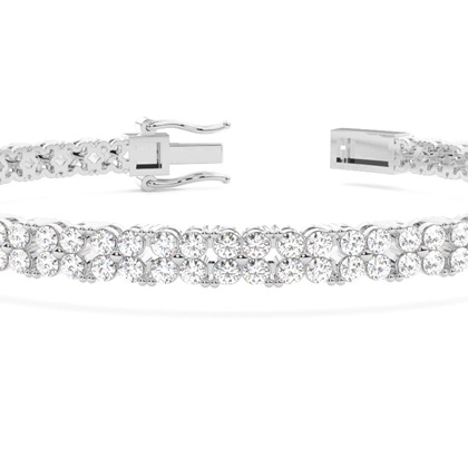 Weißgold Diamant Armbänder