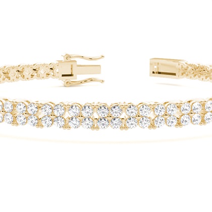 Gelbgold Diamant Armbänder