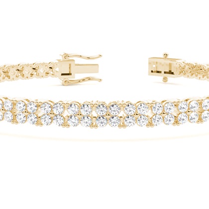 Prong Setting Round Tennis Bracelet