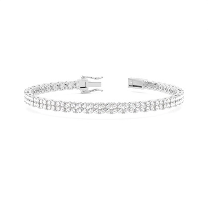 Prong Setting Round Tennis Bracelet