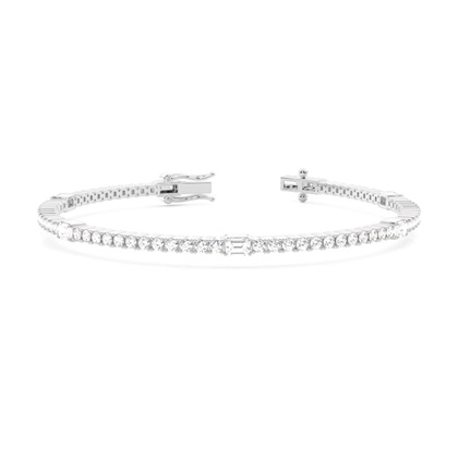Emerald Diamond Bracelets